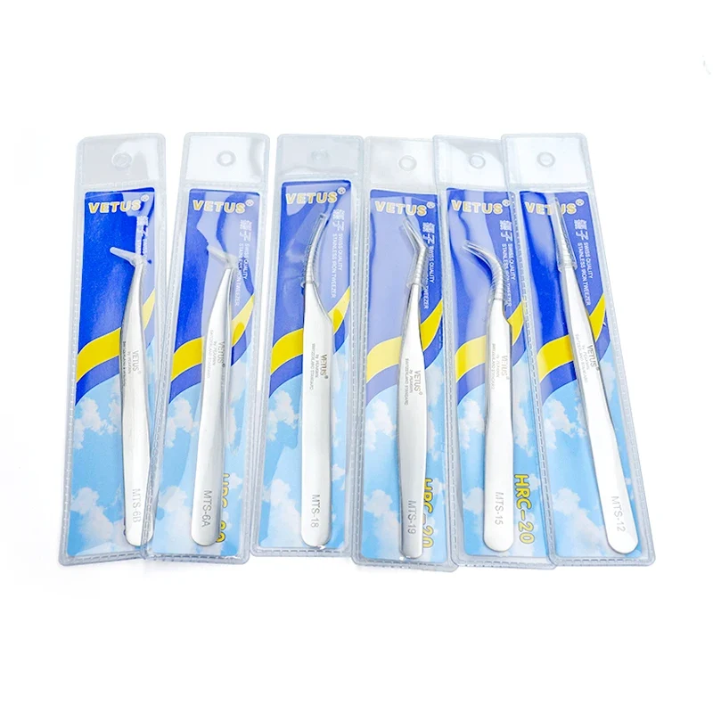 Pincette de précision ESD — acier inoxydable, pointe extra-fine