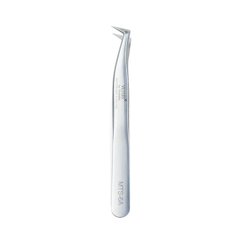 Pincette de précision ESD — acier inoxydable, pointe extra-fine