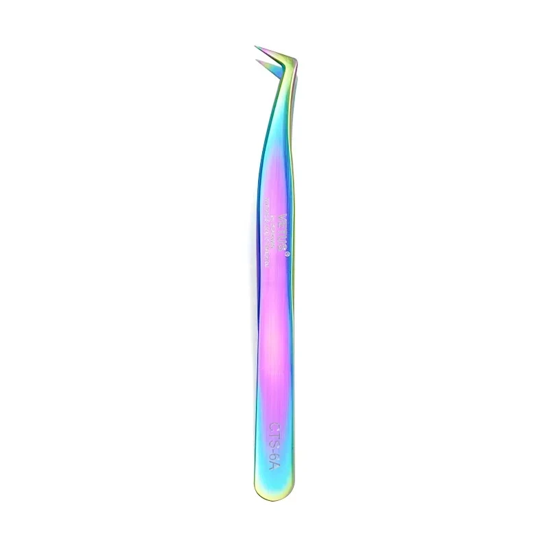Pincette de précision ESD — acier inoxydable, pointe extra-fine