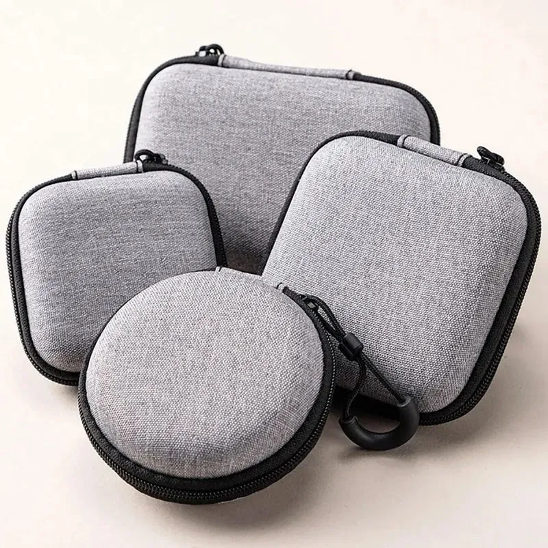 Étui de transport zippé pour console portable, câbles et microSD