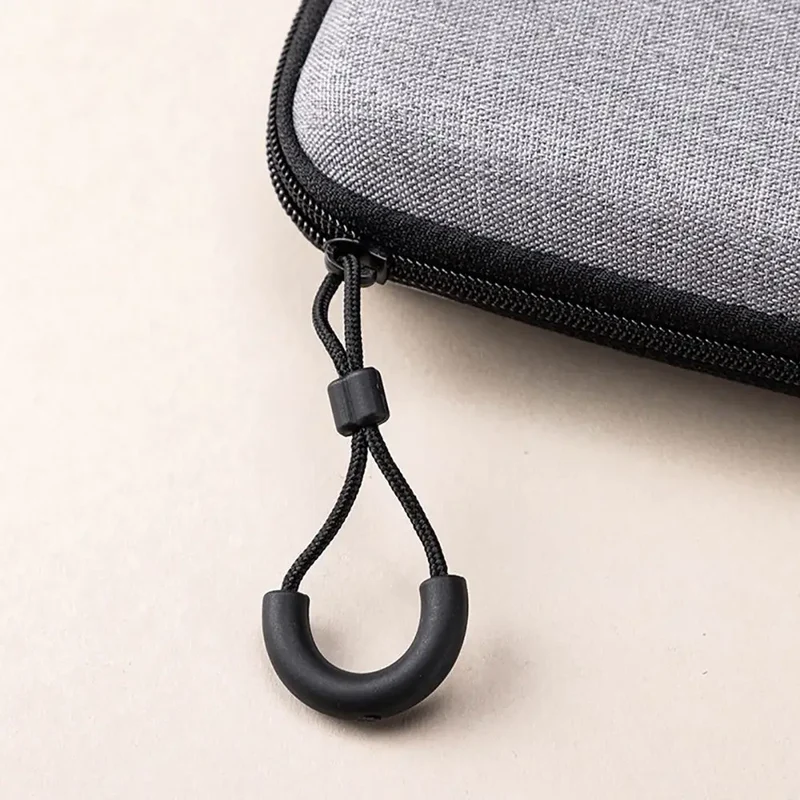 Étui de transport zippé pour console portable, câbles et microSD