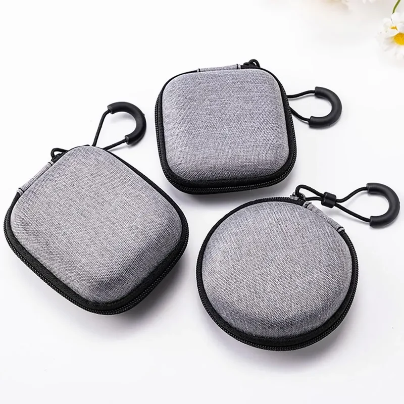 Étui de transport zippé pour console portable, câbles et microSD