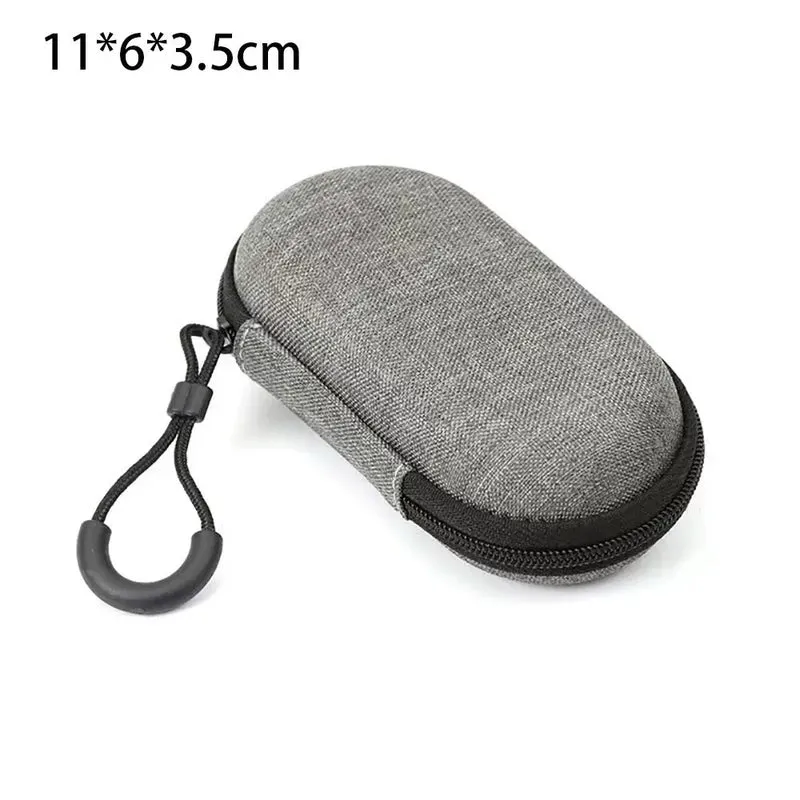 Étui de transport zippé pour console portable, câbles et microSD