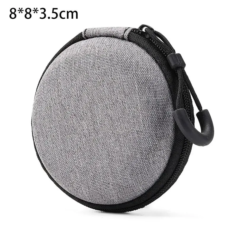 Étui de transport zippé pour console portable, câbles et microSD