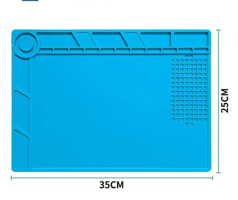 Tapis de soudure silicone antistatique pour réparation consoles