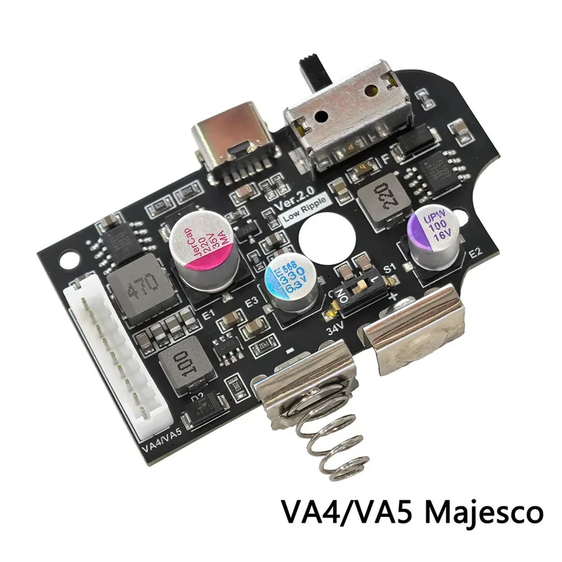 Carte d'alimentation USB-C pour Game Gear — révisions VA0 à VA5