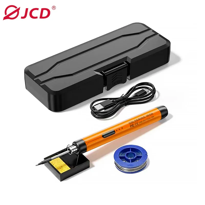 Fer à souder sans fil USB-C JCD C200 — réglable 300 à 450 °C
