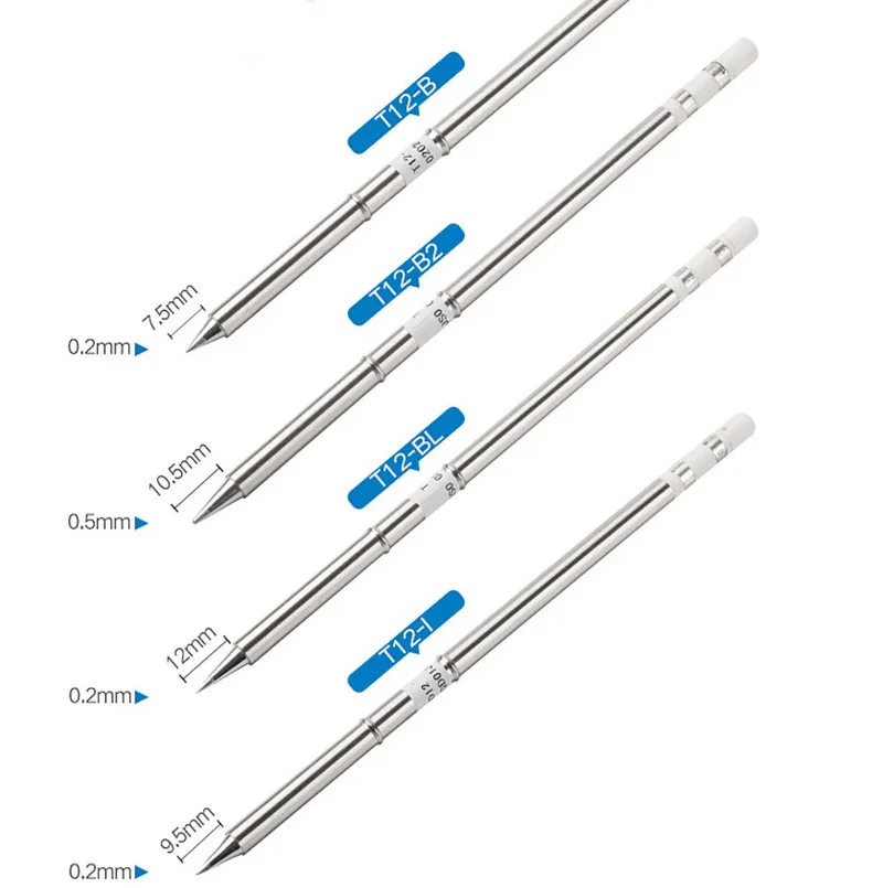 Panne T12 pour fer à souder — cartouche 70 W, 11 profils