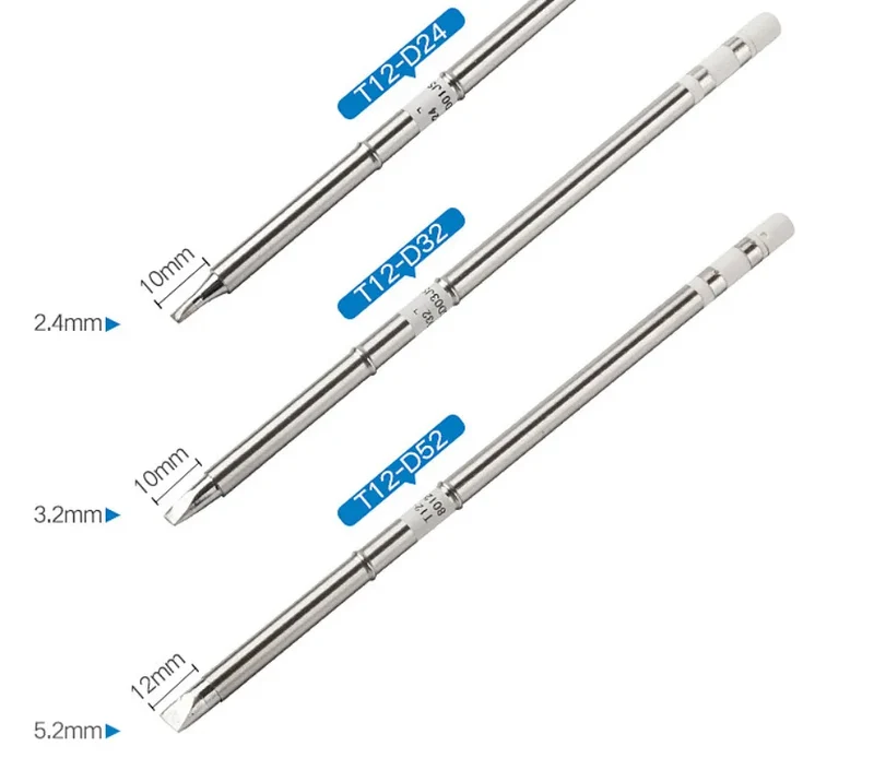 Panne T12 pour fer à souder — cartouche 70 W, 11 profils