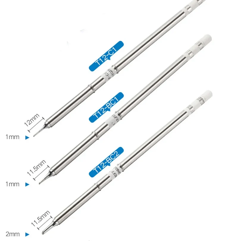 Panne T12 pour fer à souder — cartouche 70 W, 11 profils