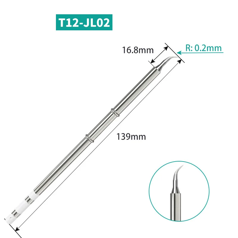 Panne T12 pour fer à souder — cartouche 70 W, 11 profils
