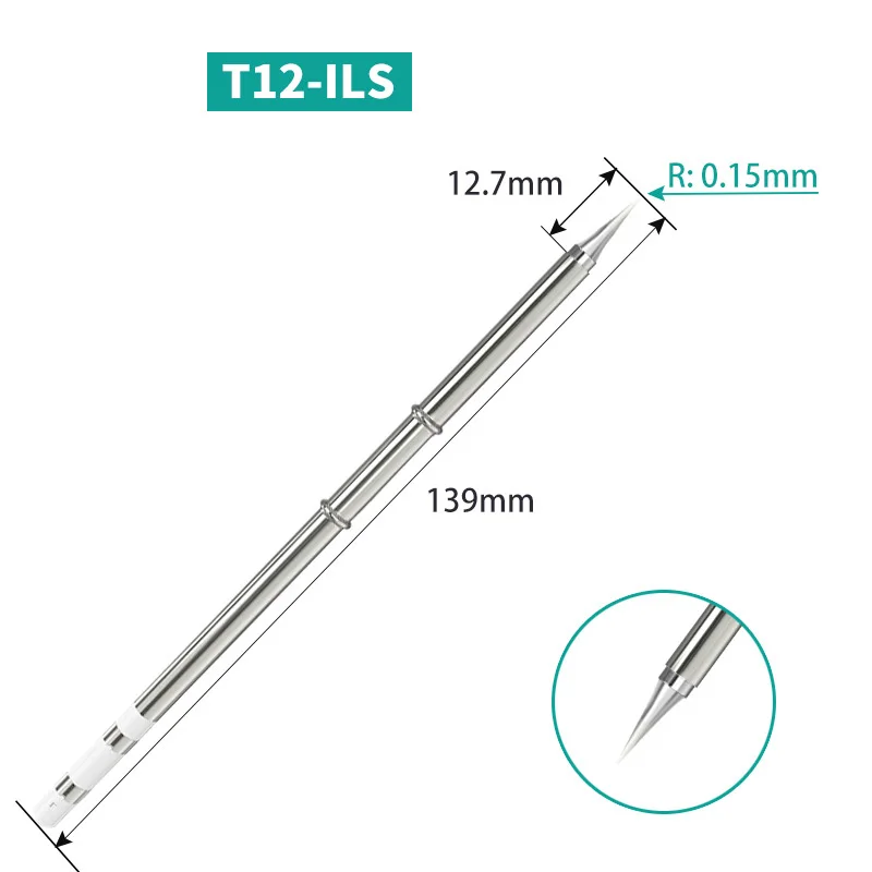 Panne T12 pour fer à souder — cartouche 70 W, 11 profils