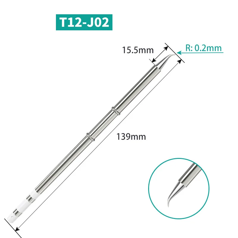 Panne T12 pour fer à souder — cartouche 70 W, 11 profils