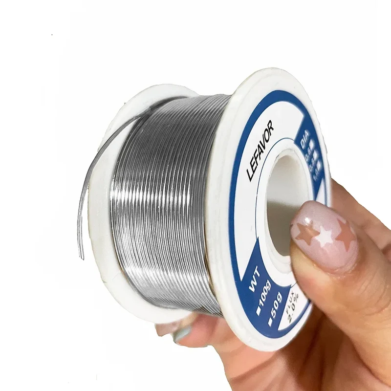 Fil à souder sans plomb à noyau de colophane — 0,8 et 1,0 mm