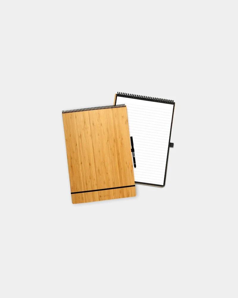 Carnet bambou massif Bambook A4 à personnaliser