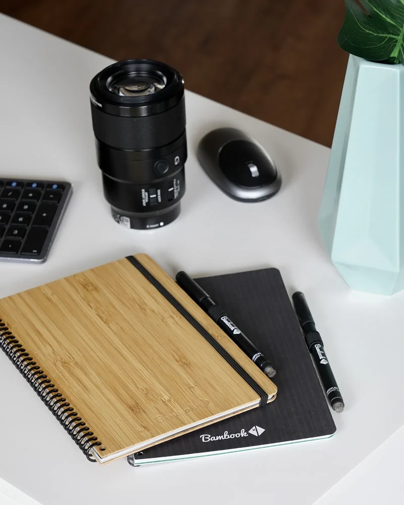 Carnet bambou massif Bambook A4 à personnaliser