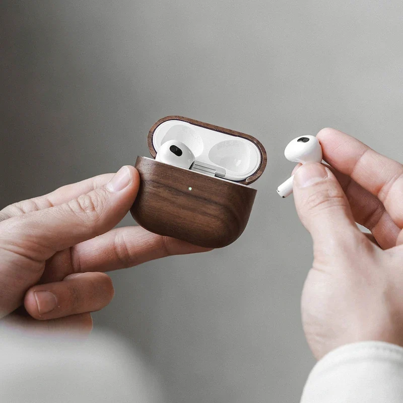 Étui pour AirPods 3 en bois