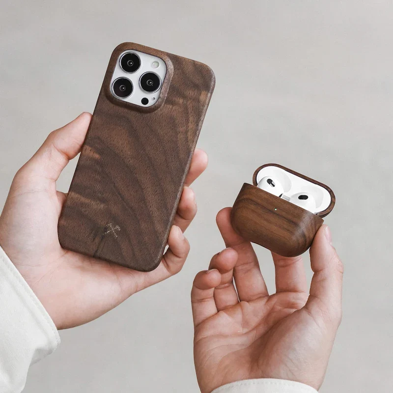 Étui pour AirPods 3 en bois