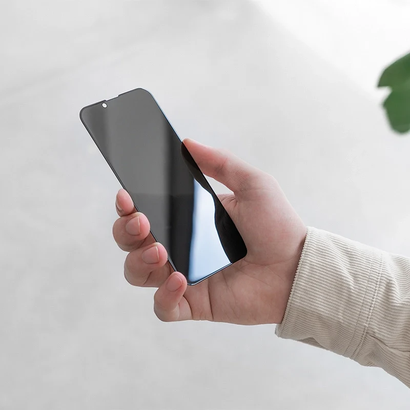 Verre blindé pour iPhone 13 Mini avec protection contre les regards indiscrets