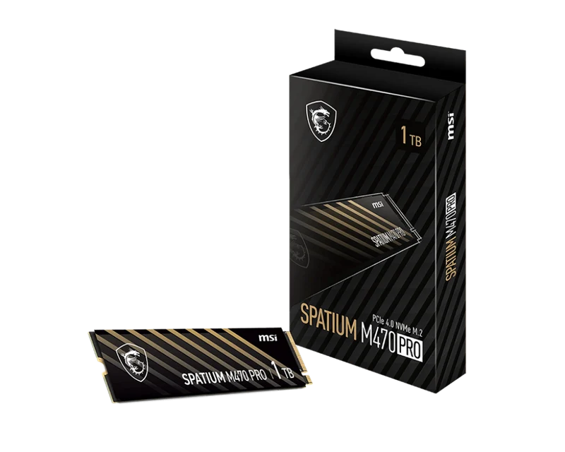 MSI SPATIUM M470 PRO PCIe 4.0 NVMe M.2 1TB