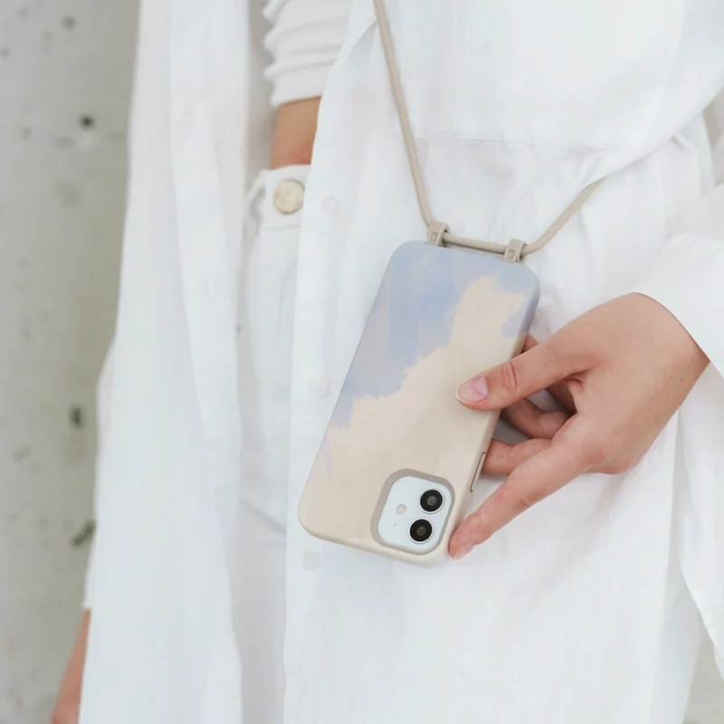 iPhone 15 Pro Chaîne pour téléphone portable Amovible