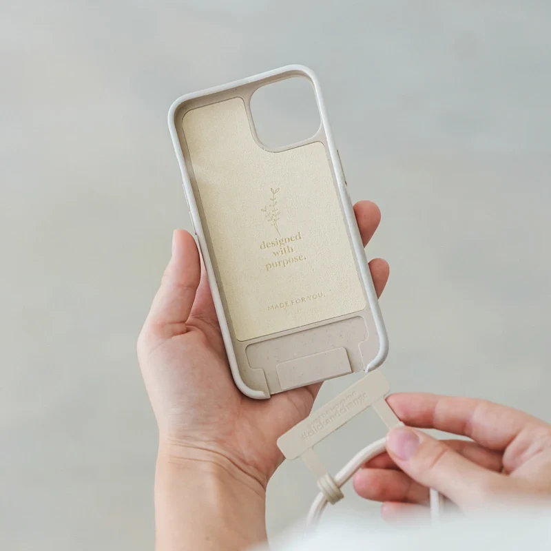 iPhone 15 Chaîne pour téléphone portable Amovible