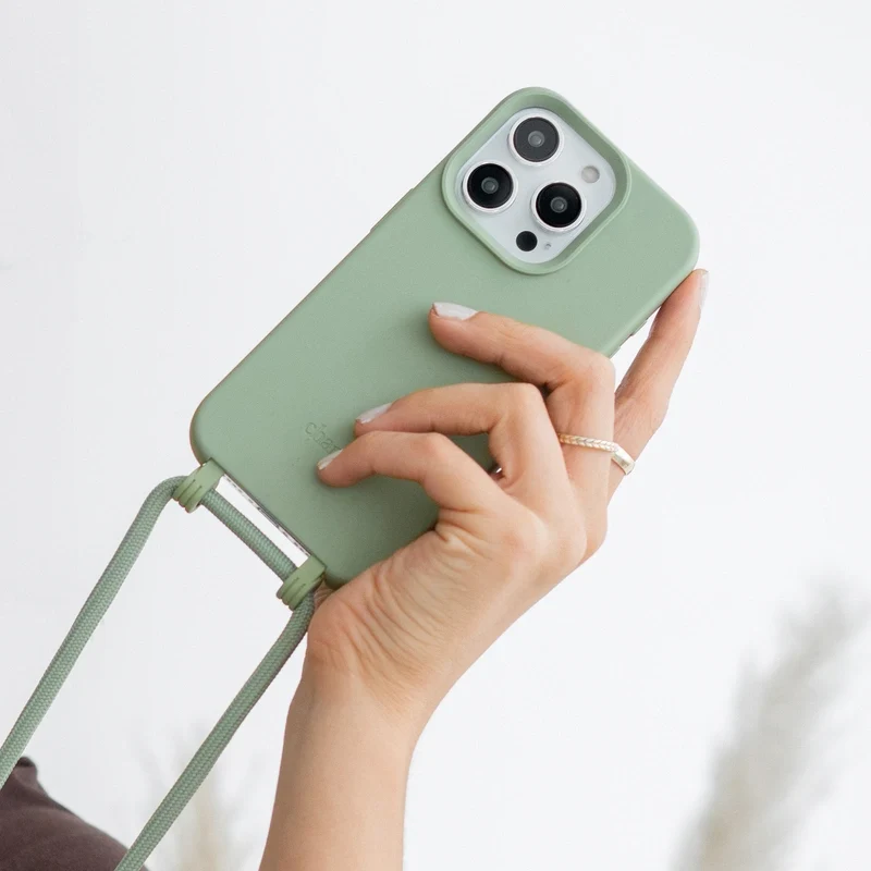 iPhone 15 Chaîne pour téléphone portable Amovible