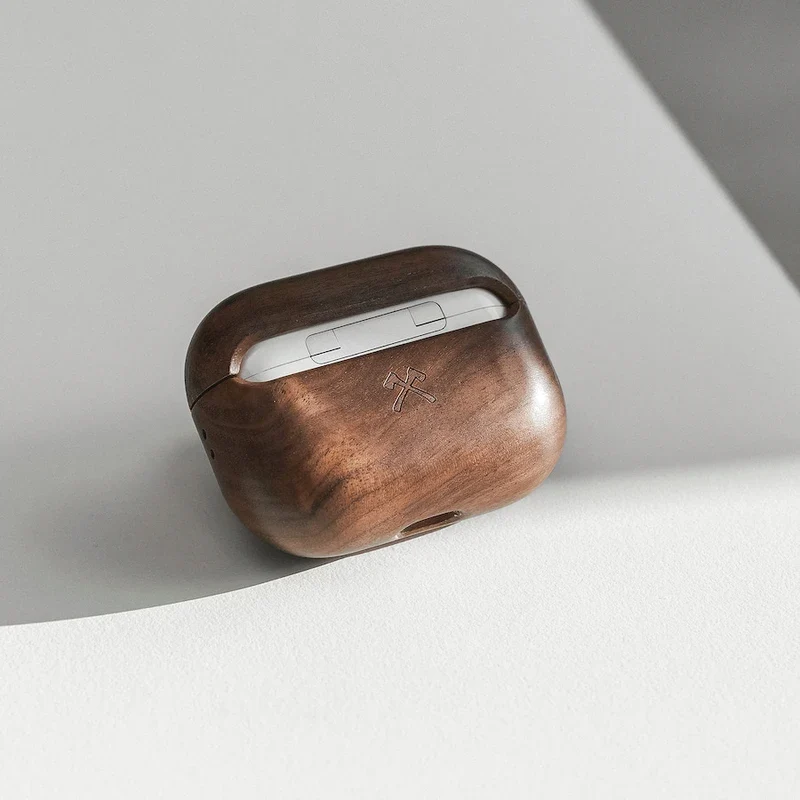 Étui pour AirPods en bois