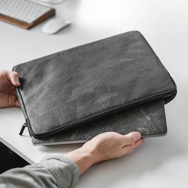 Housse d'ordinateur portable en papier kraft