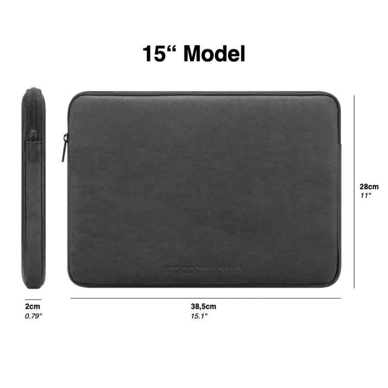 Housse d'ordinateur portable en papier kraft