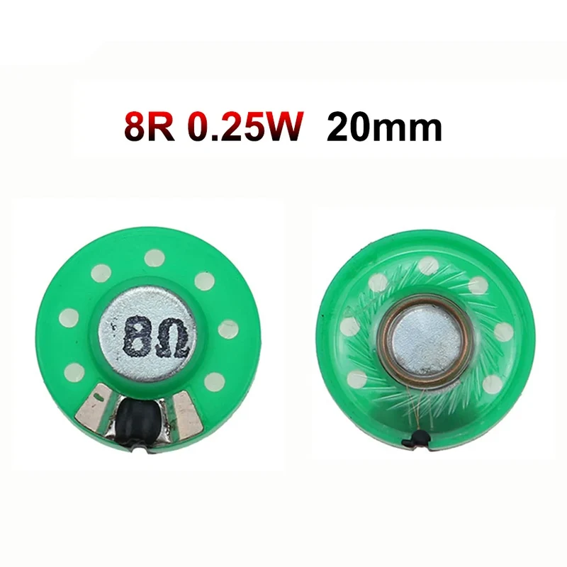 Haut-parleur de remplacement pour console rétro — 8/16/32 Ω, lot de 2