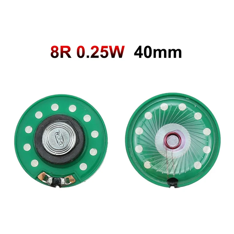 Haut-parleur de remplacement pour console rétro — 8/16/32 Ω, lot de 2