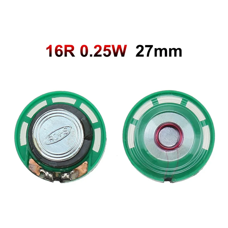 Haut-parleur de remplacement pour console rétro — 8/16/32 Ω, lot de 2