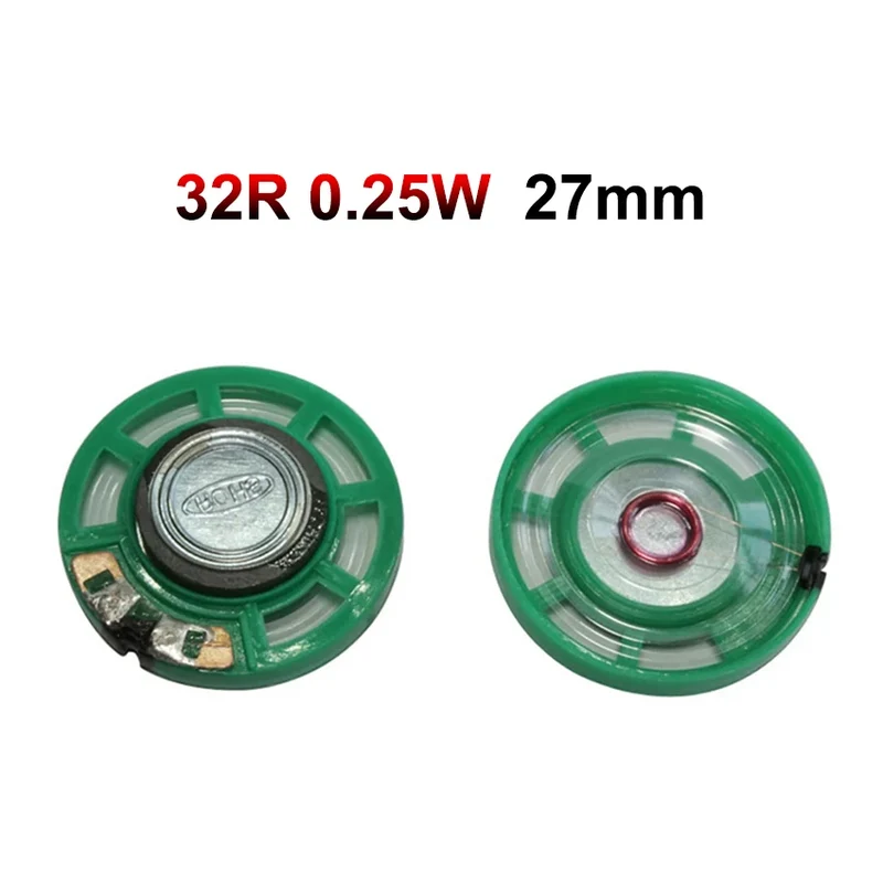 Haut-parleur de remplacement pour console rétro — 8/16/32 Ω, lot de 2
