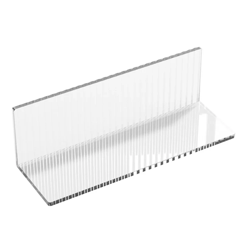 Étagère murale acrylique adhésive pour figurines — 10 ou 15 cm