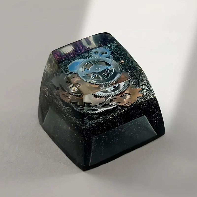 Capuchon de touche artisanal en résine — profil SA R1, tige MX