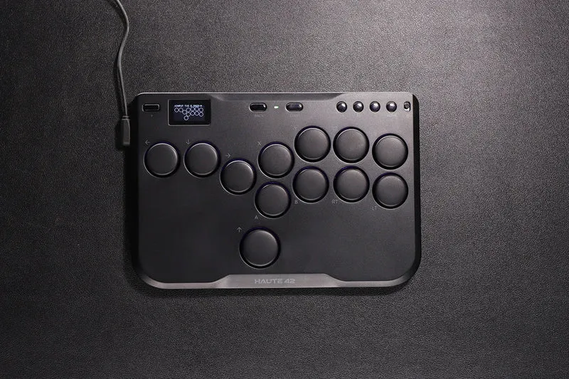 Haute42 Cosmox Mini — manette arcade all-button (hitbox) PC et consoles
