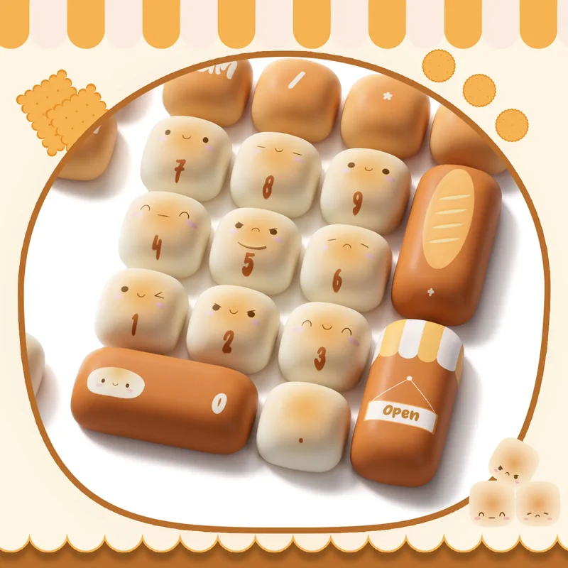 Set de keycaps PBT Akko — profils MOG, MOA et MAO, dye-sub 5 faces