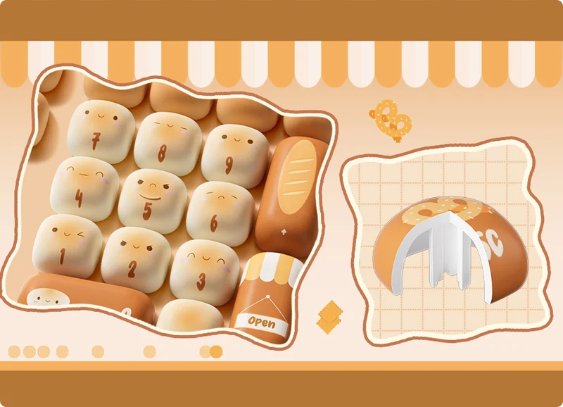 Set de keycaps PBT Akko — profils MOG, MOA et MAO, dye-sub 5 faces