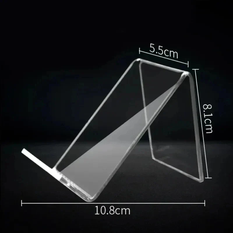 Support acrylique réglable pour console portable rétro — multi-angles