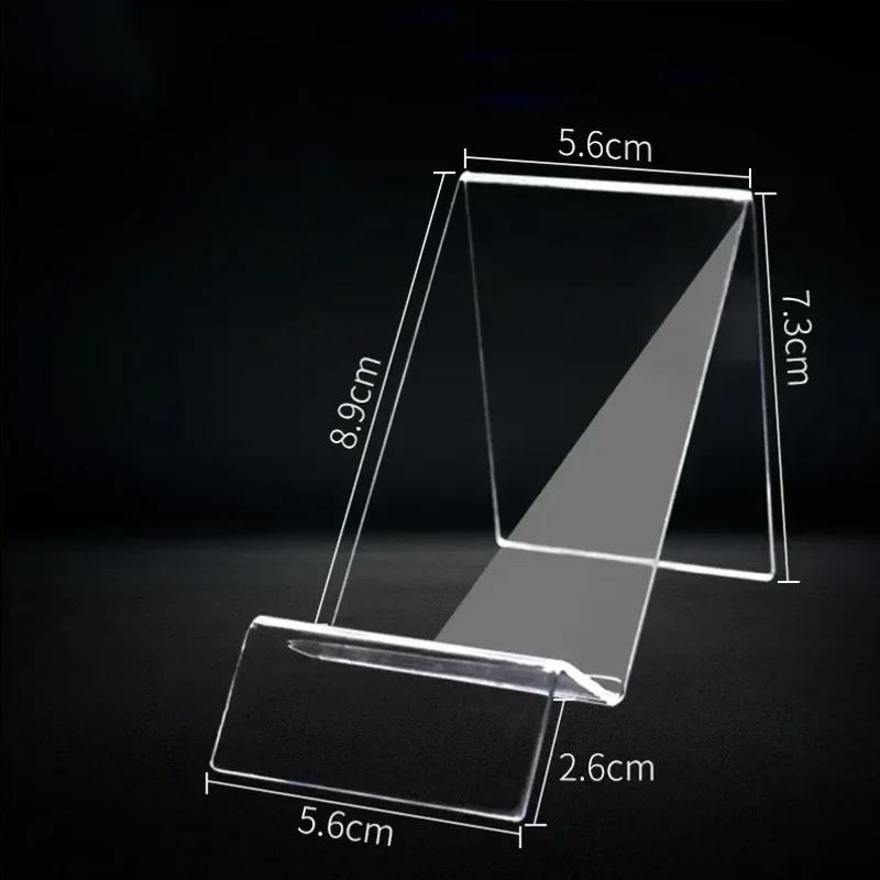 Support acrylique réglable pour console portable rétro — multi-angles
