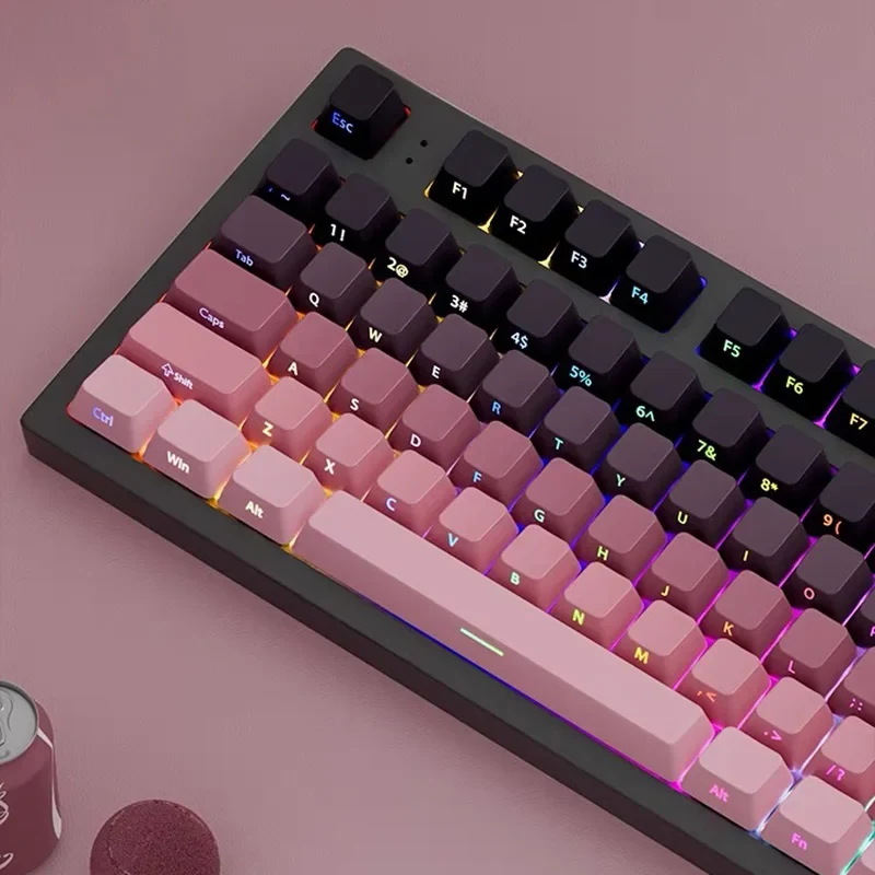 Keycaps PBT profil OEM impression latérale — 130 touches, MX