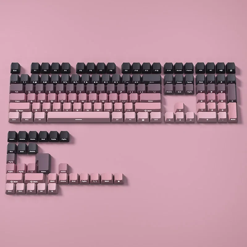 Keycaps PBT profil OEM impression latérale — 130 touches, MX