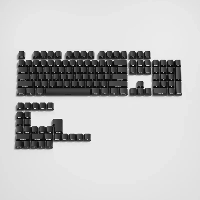 Keycaps PBT profil OEM impression latérale — 130 touches, MX