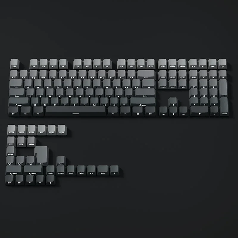 Keycaps PBT profil OEM impression latérale — 130 touches, MX