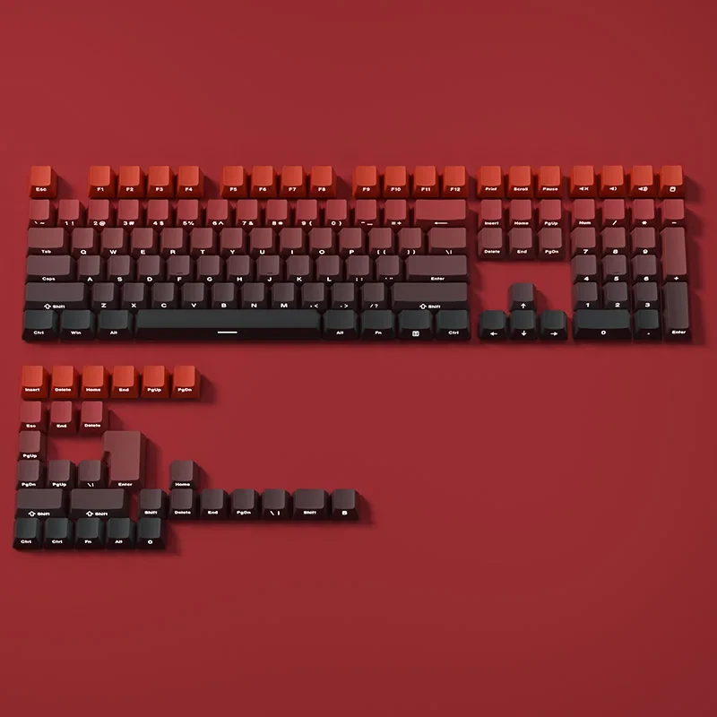 Keycaps PBT profil OEM impression latérale — 130 touches, MX