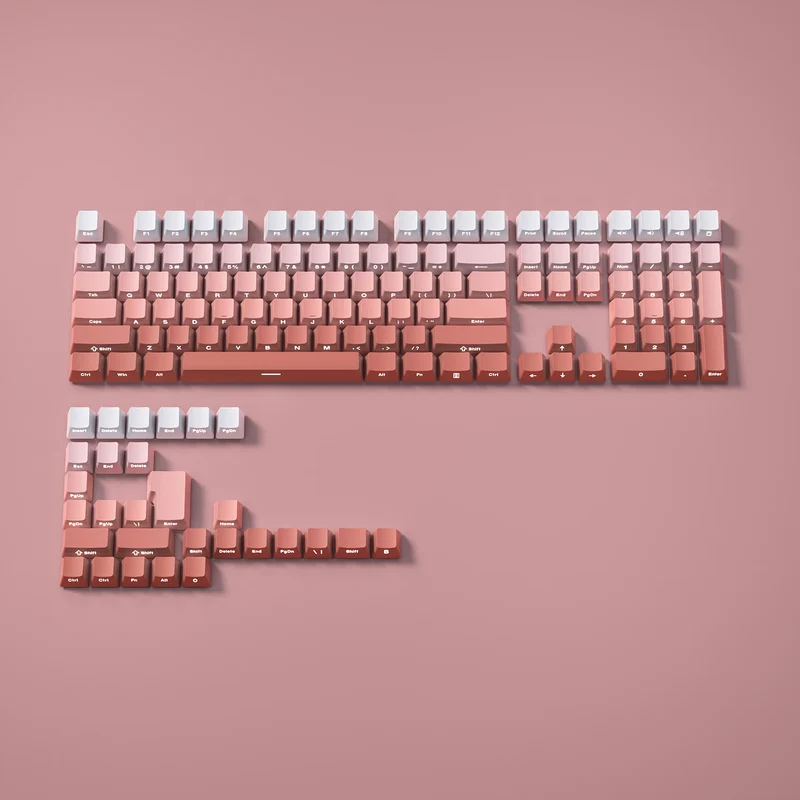 Keycaps PBT profil OEM impression latérale — 130 touches, MX