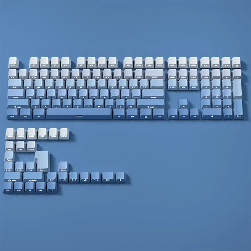 Keycaps PBT profil OEM impression latérale — 130 touches, MX