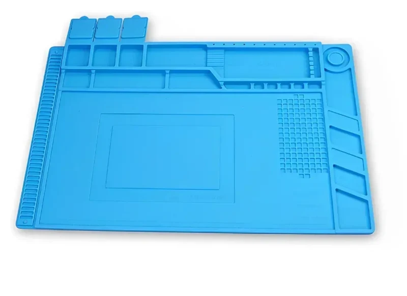 Tapis de soudure silicone magnétique — antistatique, 14 formats