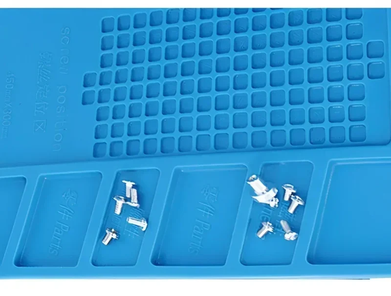 Tapis de soudure silicone magnétique — antistatique, 14 formats